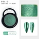 Metallic Mirror Nail Solid Chrome Pigment